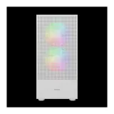 Case GAMDIAS TALOS M3 Mesh White ARGB – Mid Tower, 3 Fan ARGB PWM